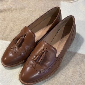 Talbots Women's Tassel Brown Loafers